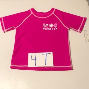 Coastalista Georgia Rash Guard Top 4T